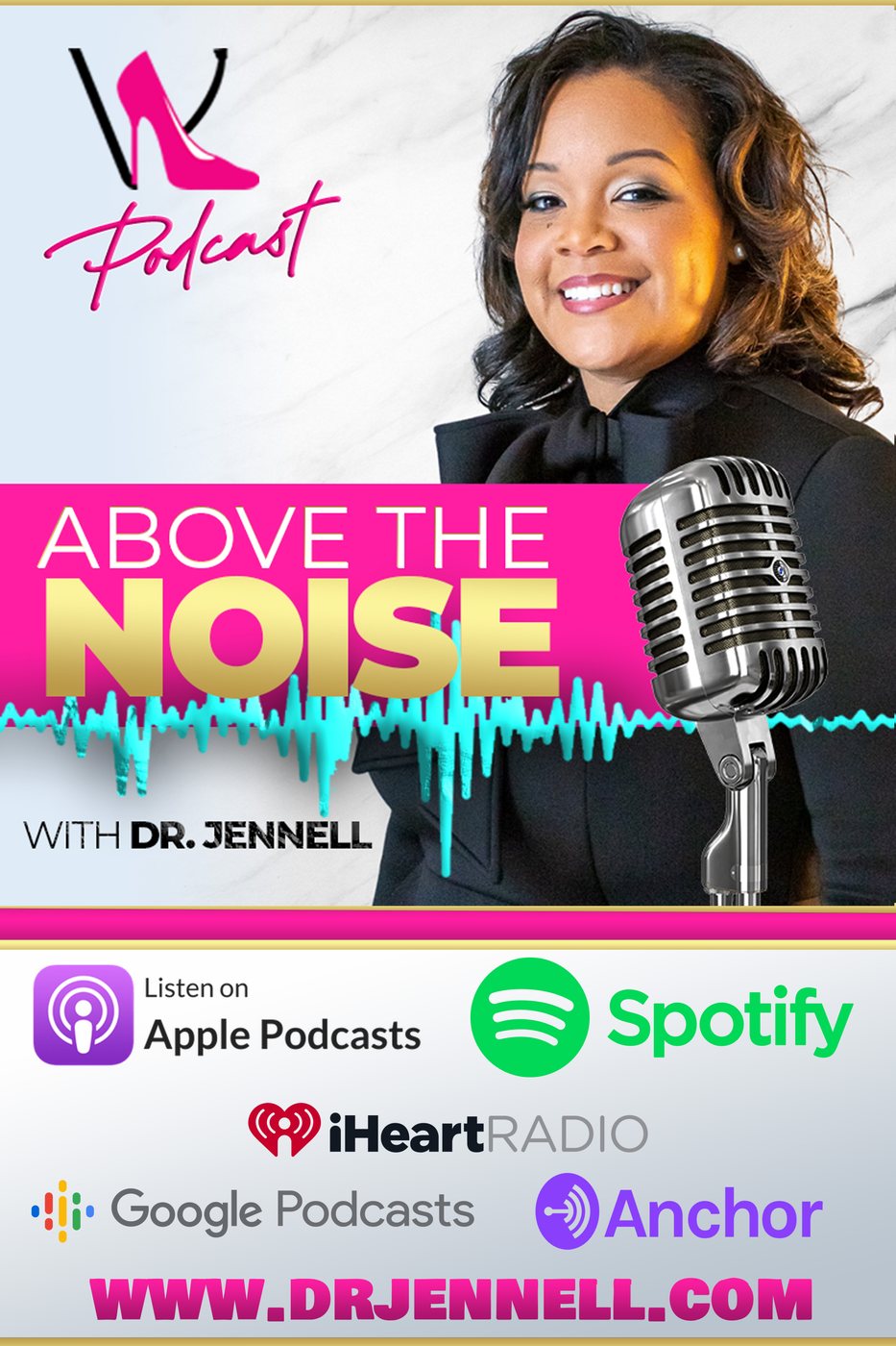 Above the Noise podcast cover art