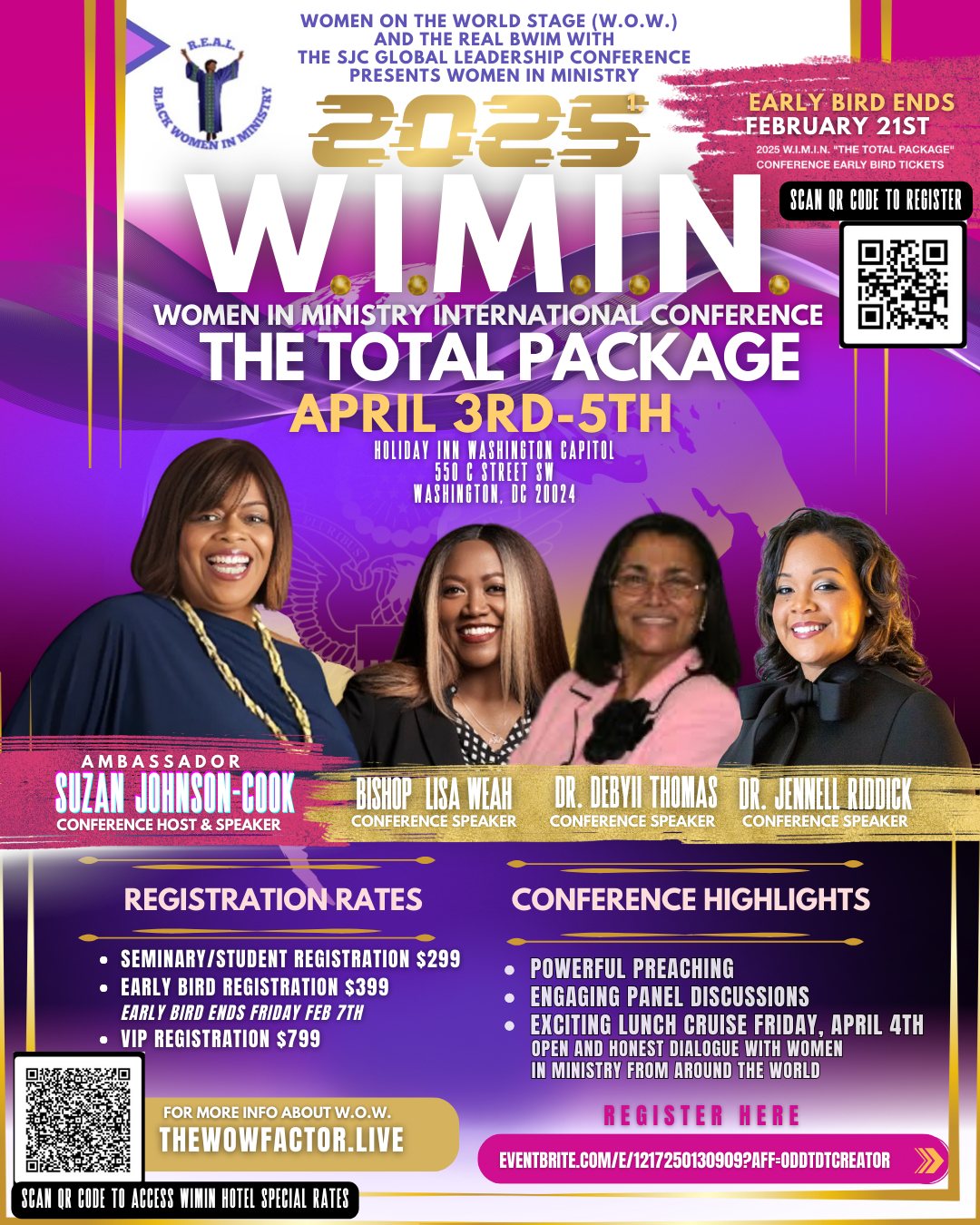 WIMIN program flyer design
