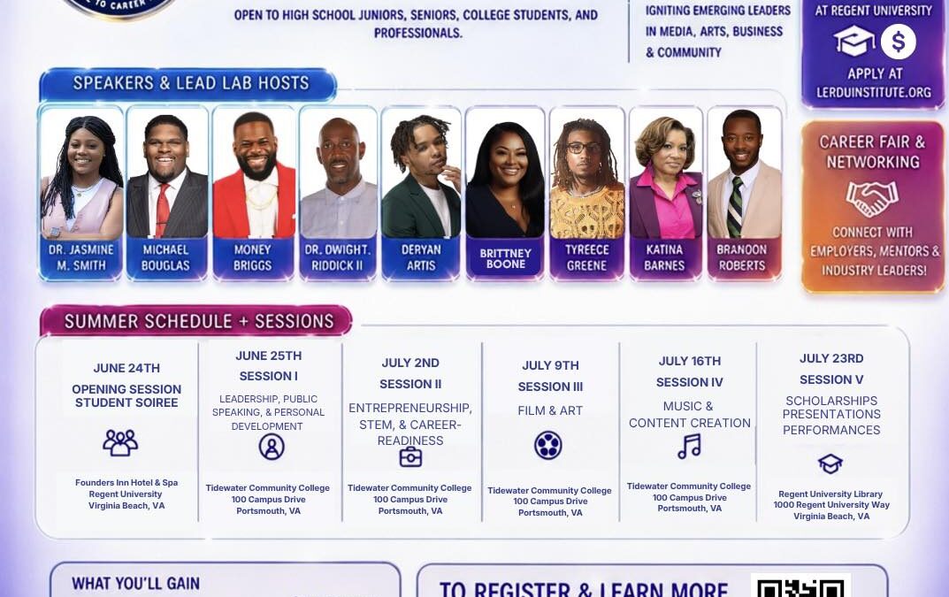 Lead U Summer Leadership Institute is June 24th – July 23rd